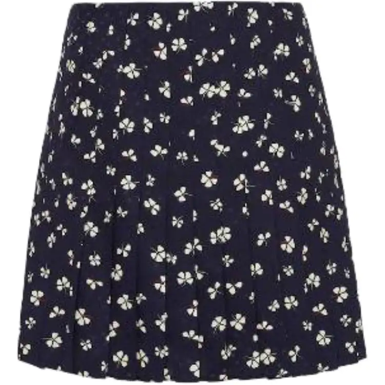 PRADA Casual Short Skirts Women's Marine Blue