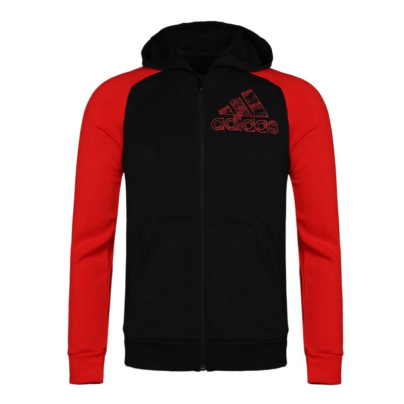 Куртка adidas adidas / (красно-черная)