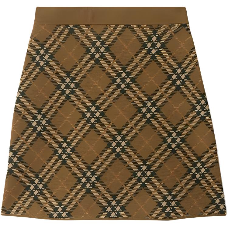 Женская юбка Burberry 80986711 (/ серо-коричневая)