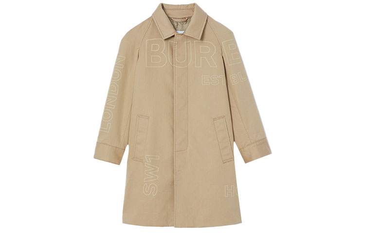 Детское пальто Burberry Logo (каки)