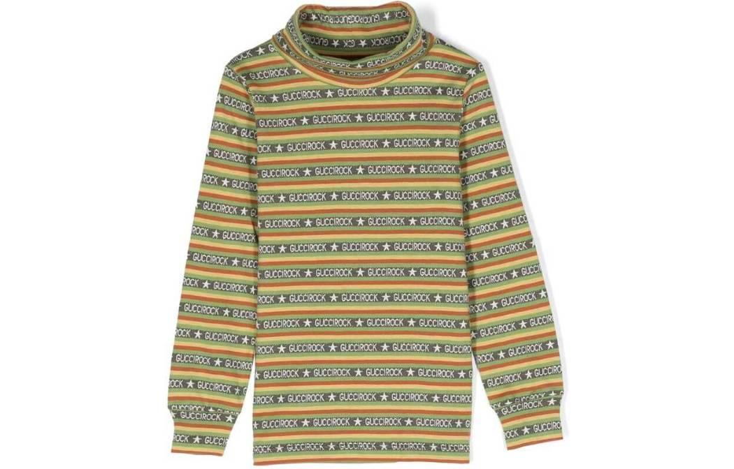 Мужская футболка Gucci 755987-XJFLW-3216 (разноцветная)