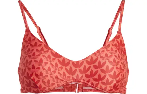 Adidas Originals Monogram Swim Top Two Piece Swimsuit Women's Red