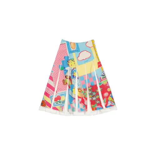 LOEWE FW21 Casual Long Skirt Women's Multicolor