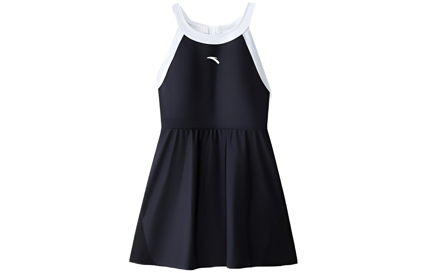 Anta Swim Dresses & Skirts Women’s Basic Black/Pure White
