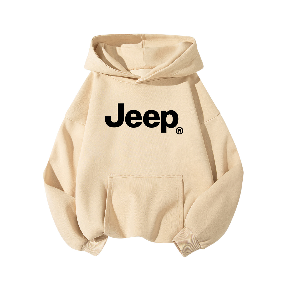 Свитшот Jeep Леттер (серый) — фото 11