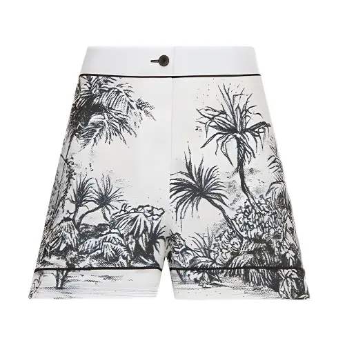 DIOR SS21 Casual Shorts Women's White