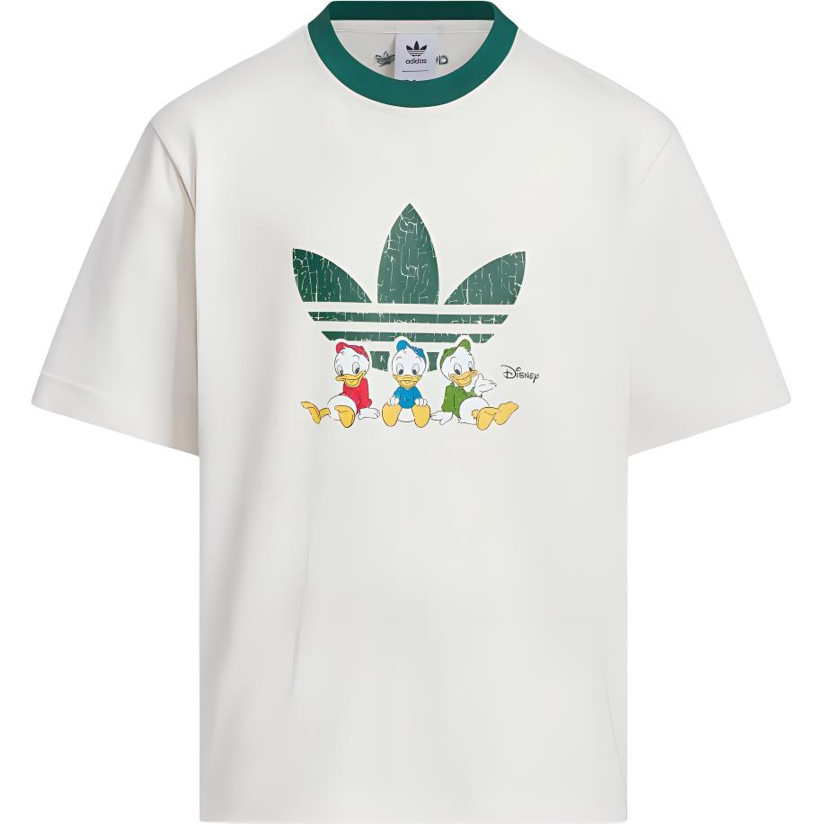 Мужская футболка adidas originals с принтом (белая)