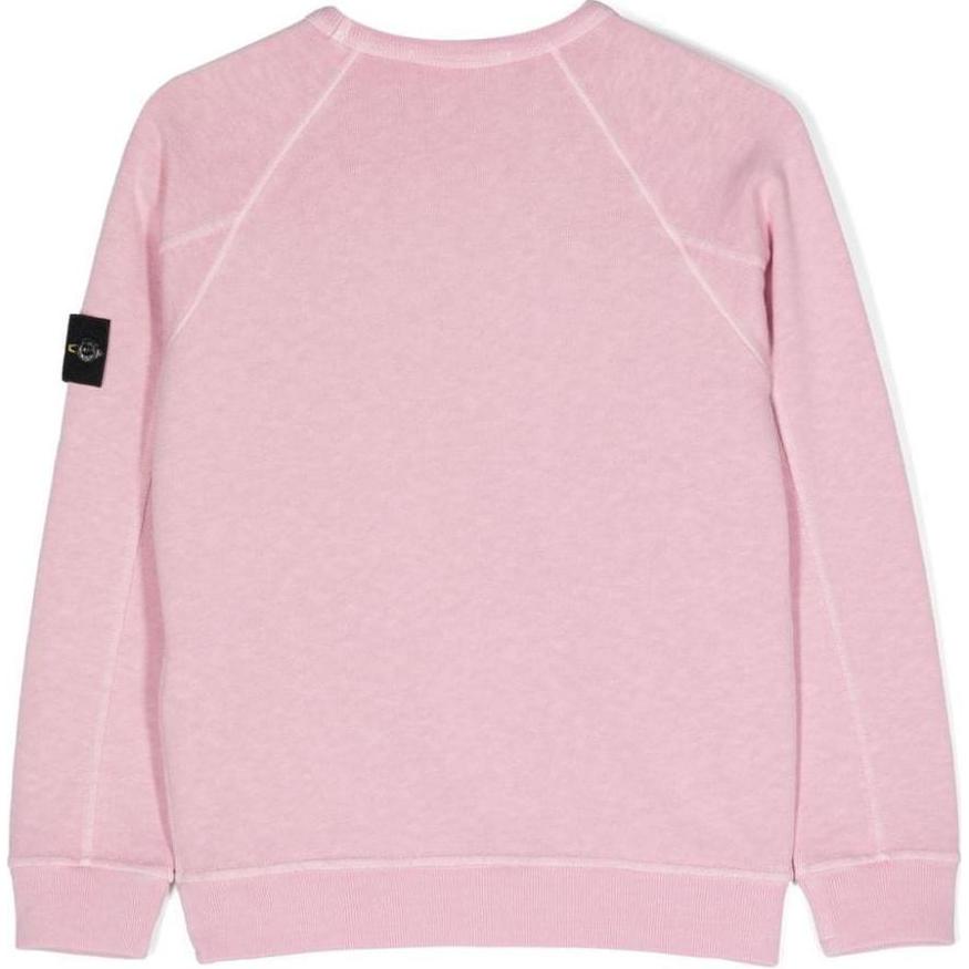 Женский свитшот STONE ISLAND (розовый)