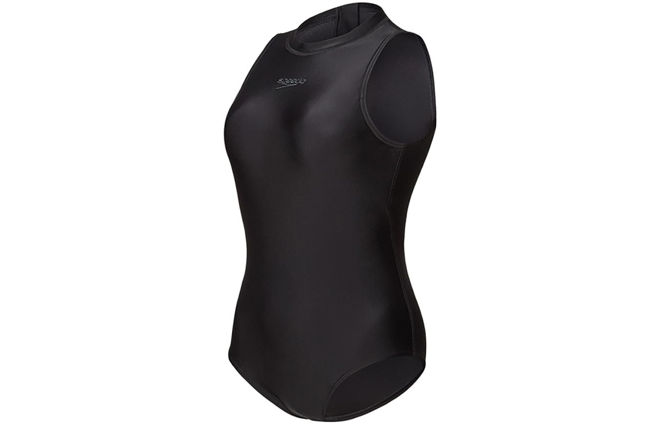 Speedo One Piece Swimsuits Women’s Black Triangle One Piece Swimsuit