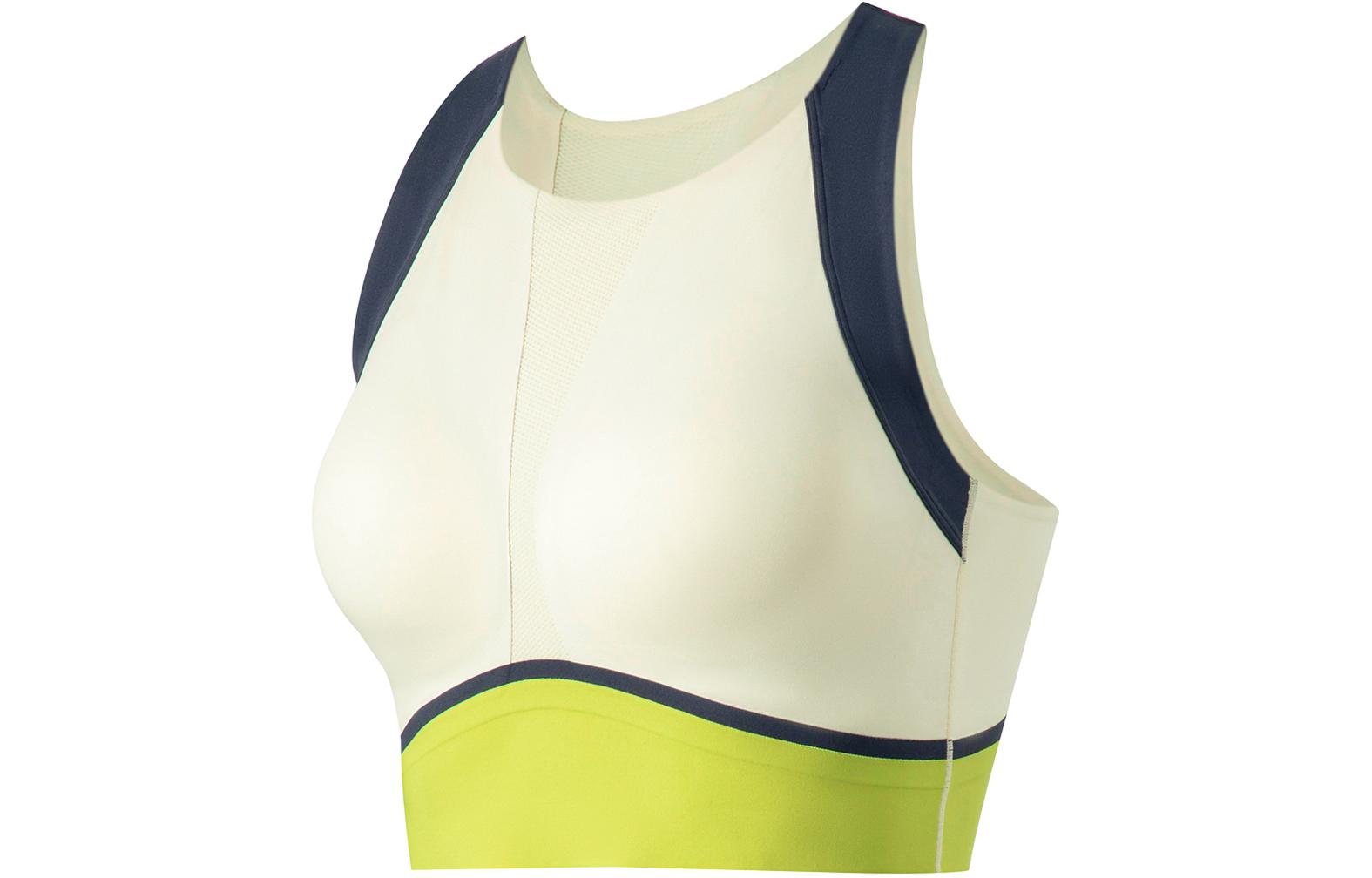 Li Ning Fitness Series Sports Underwear Women’s Cream Yellow/Dark Ship Blue/Apple Green