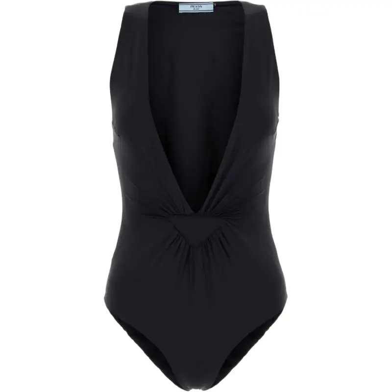 PRADA Deep V Neck Swimsuit
