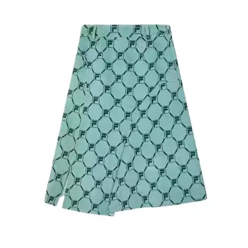 FILA Casual Long Skirt Women's Dream Field Green
