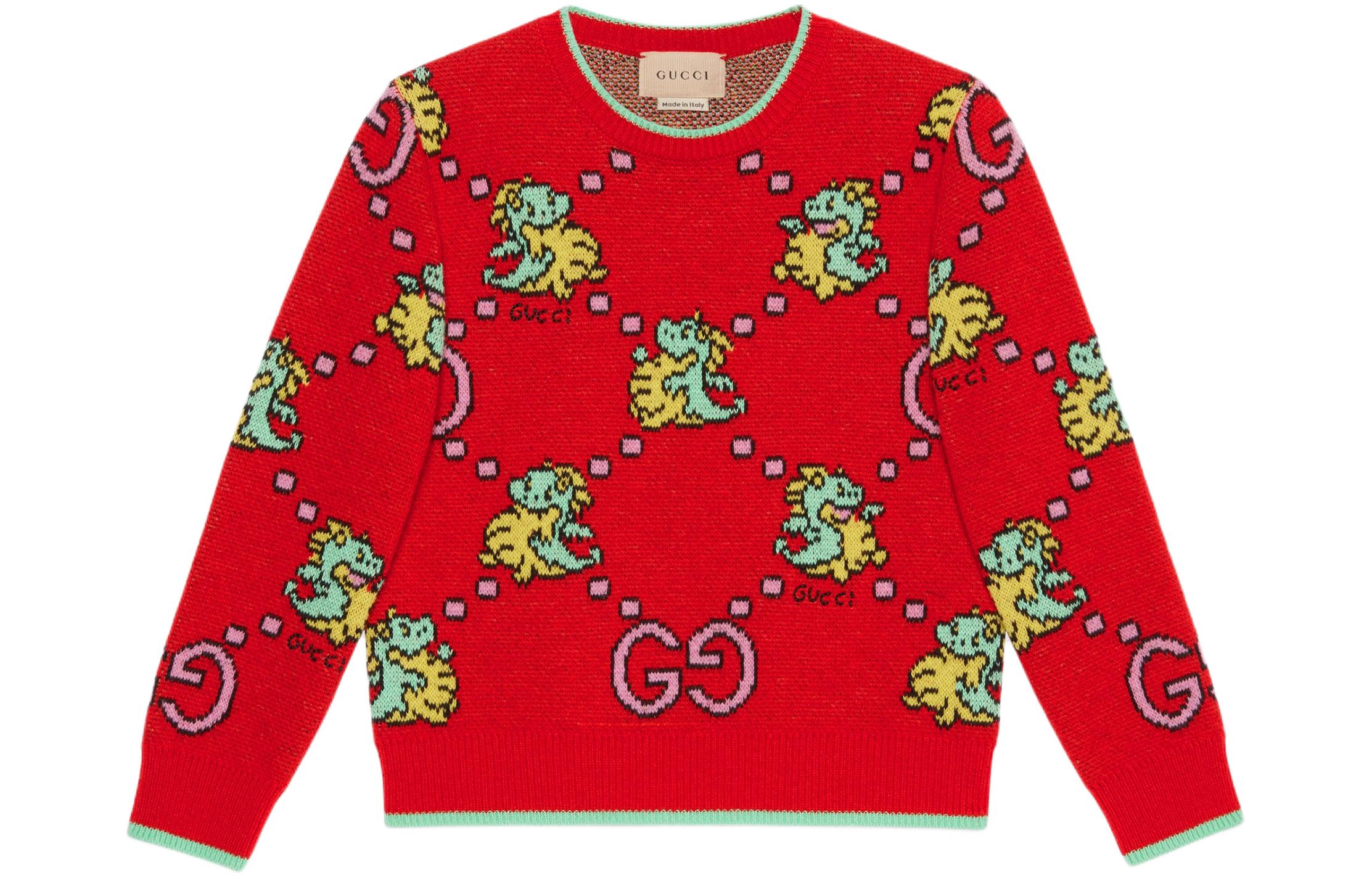Мужской свитер Gucci (красный)