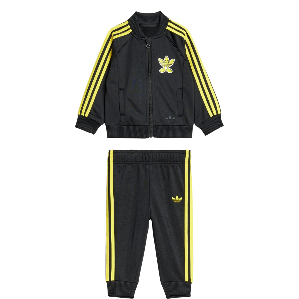 Костюм adidas originals x SMILEYWORLD (черный)