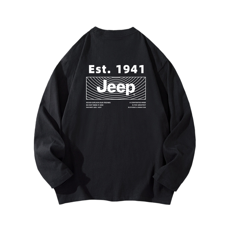 Лонгслив Jeep (голубой)