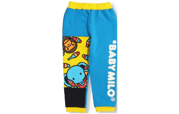 Штаны A BATHING APE 0ZXPTK352607H (черно-белые)
