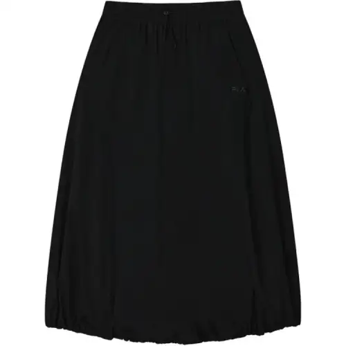 FILA ORIGINALE Casual Long Skirt Women's Jet Black BK