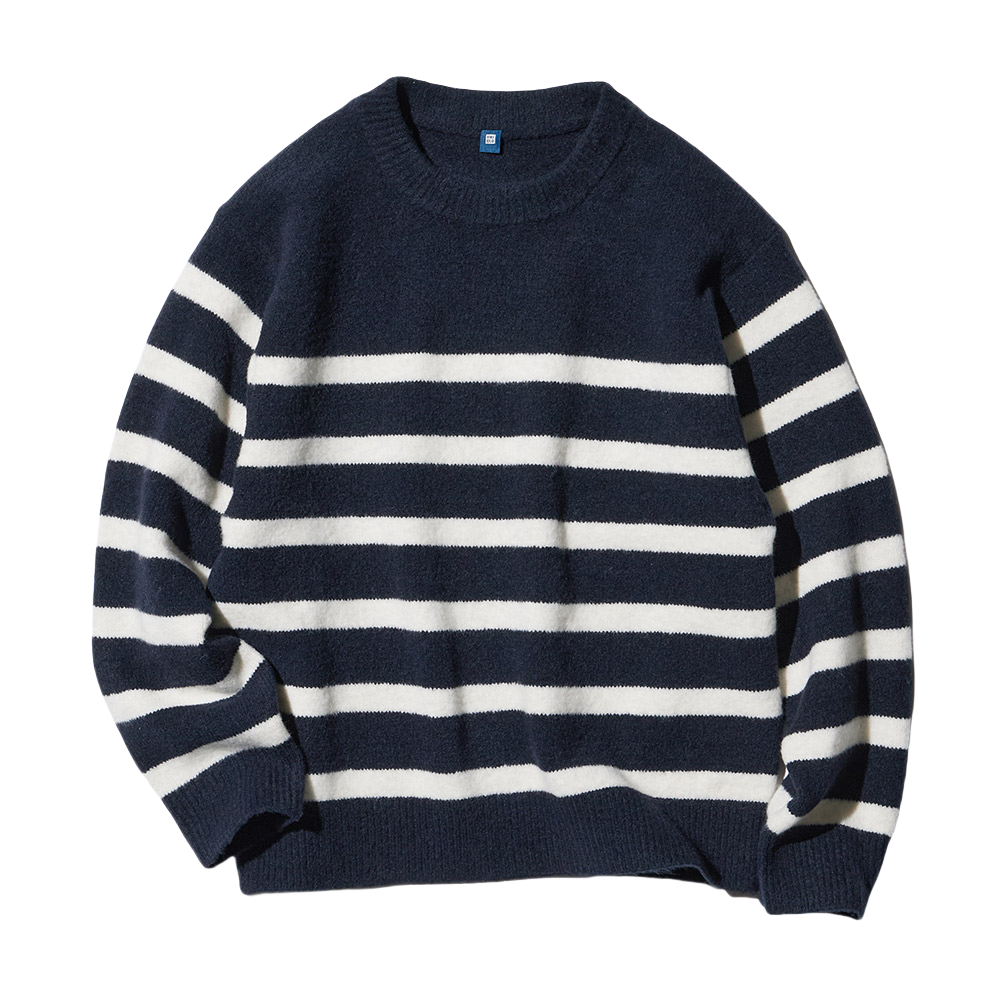 Свитер Uniqlo Souffle Yarn (темно-синий)
