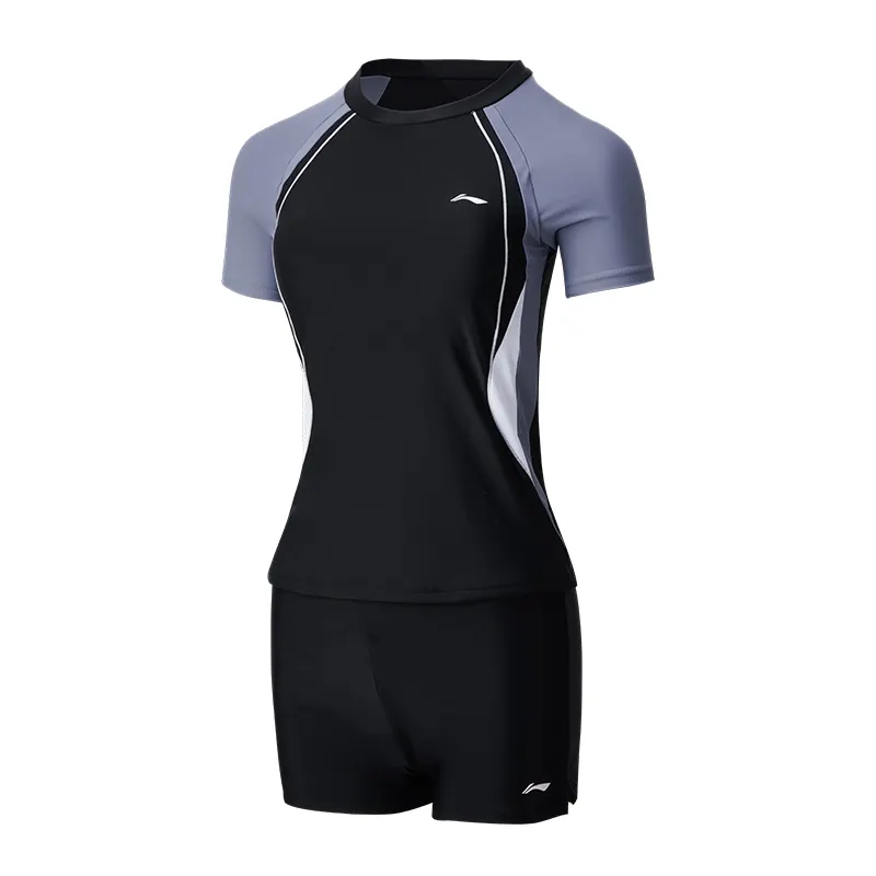 Li Ning Two Piece Swimsuit Women's Black