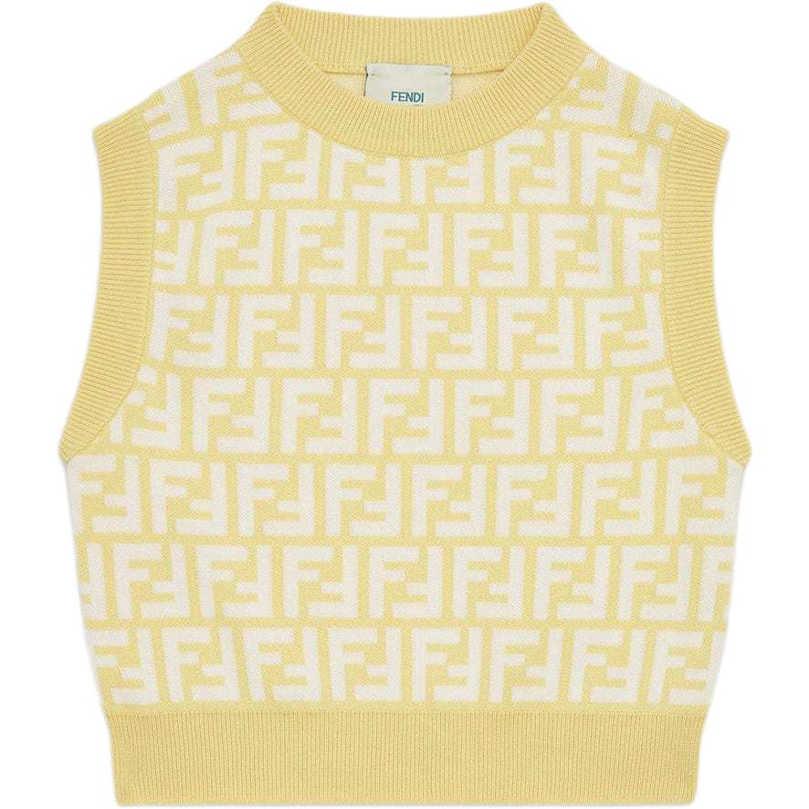 Свитер Fendi FENDI Logo (желтый)