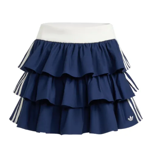 Adidas Originals x DISHINIMALIMAO Sportlife Casual Short Skirts Women's Dark Blue