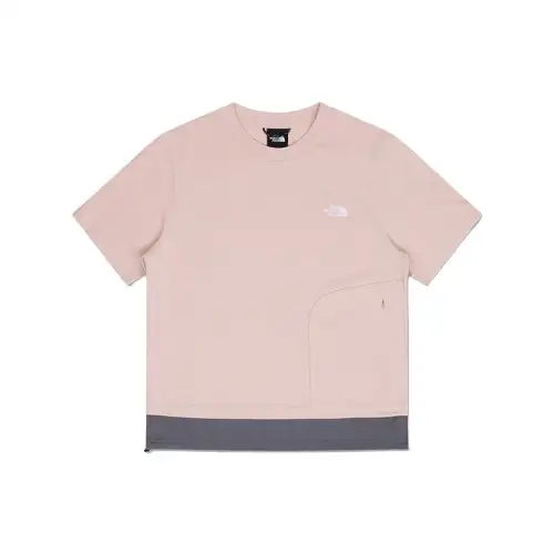 THE NORTH FACE Logo Embroidered Mix T Shirt