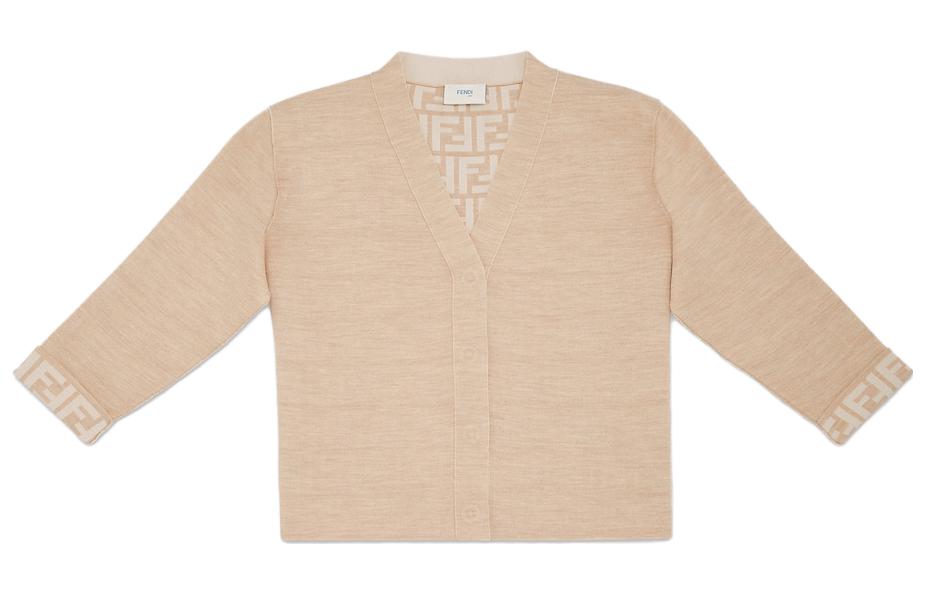 Детский кардиган Fendi V (бежевый)
