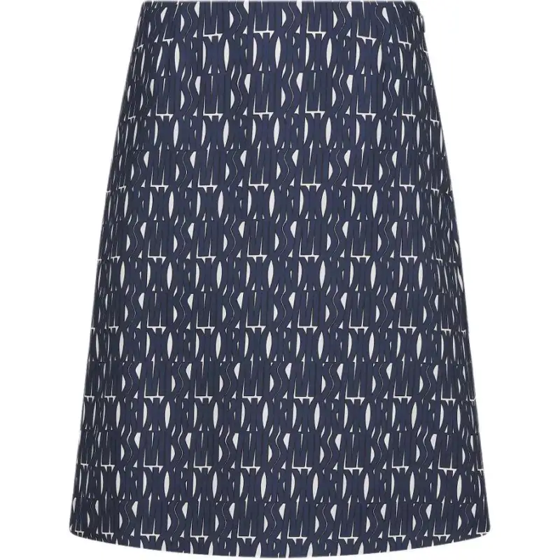 DIOR Casual Long Skirt Women's Marine Blue