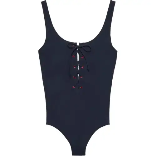 Prada lace-up swimsuit