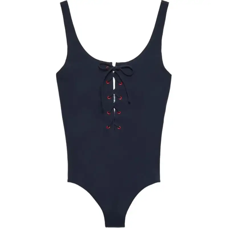Prada lace-up swimsuit