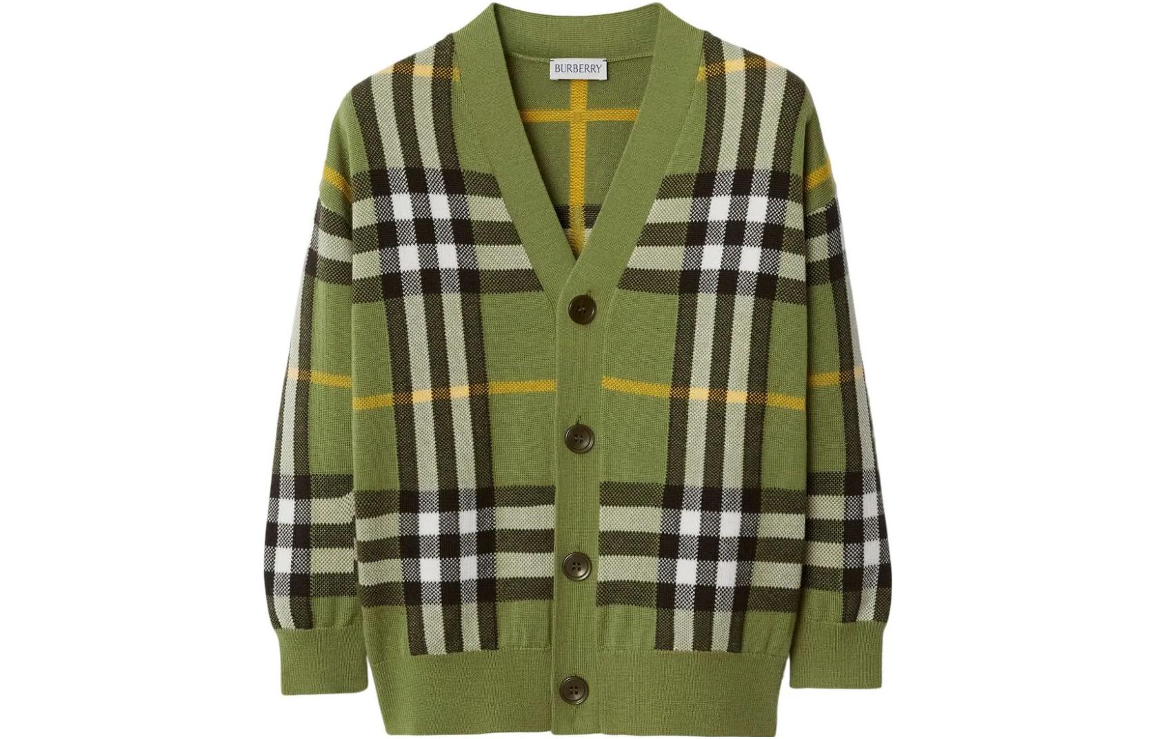 Кофта Burberry Burberry FW23 (зеленая)