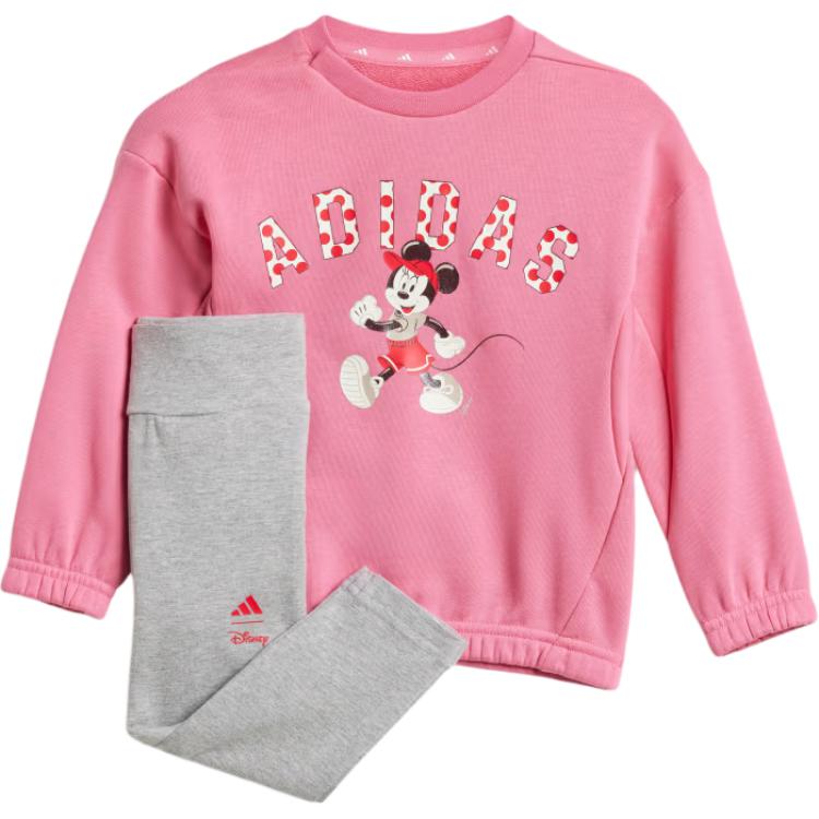 Женский спортивный костюм adidas X Disney Minnie Mouse Joggers Set Kids (разноцветный)