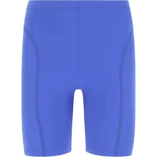 Balenciaga Casual Shorts Slim Fit Women's Blue