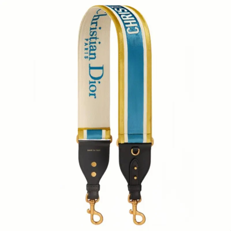 DIOR Embroidery Bag Straps Women's Multicolor