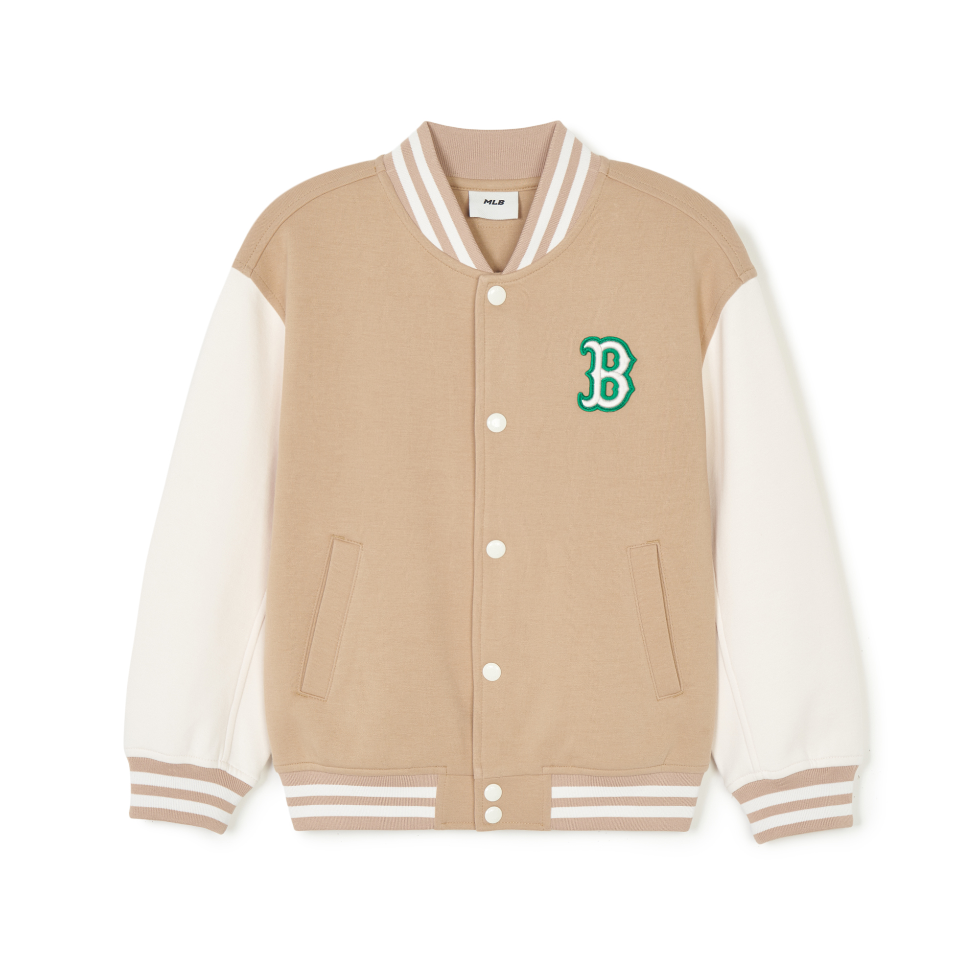 Куртка MLB Varsity Jacket (бежевая)