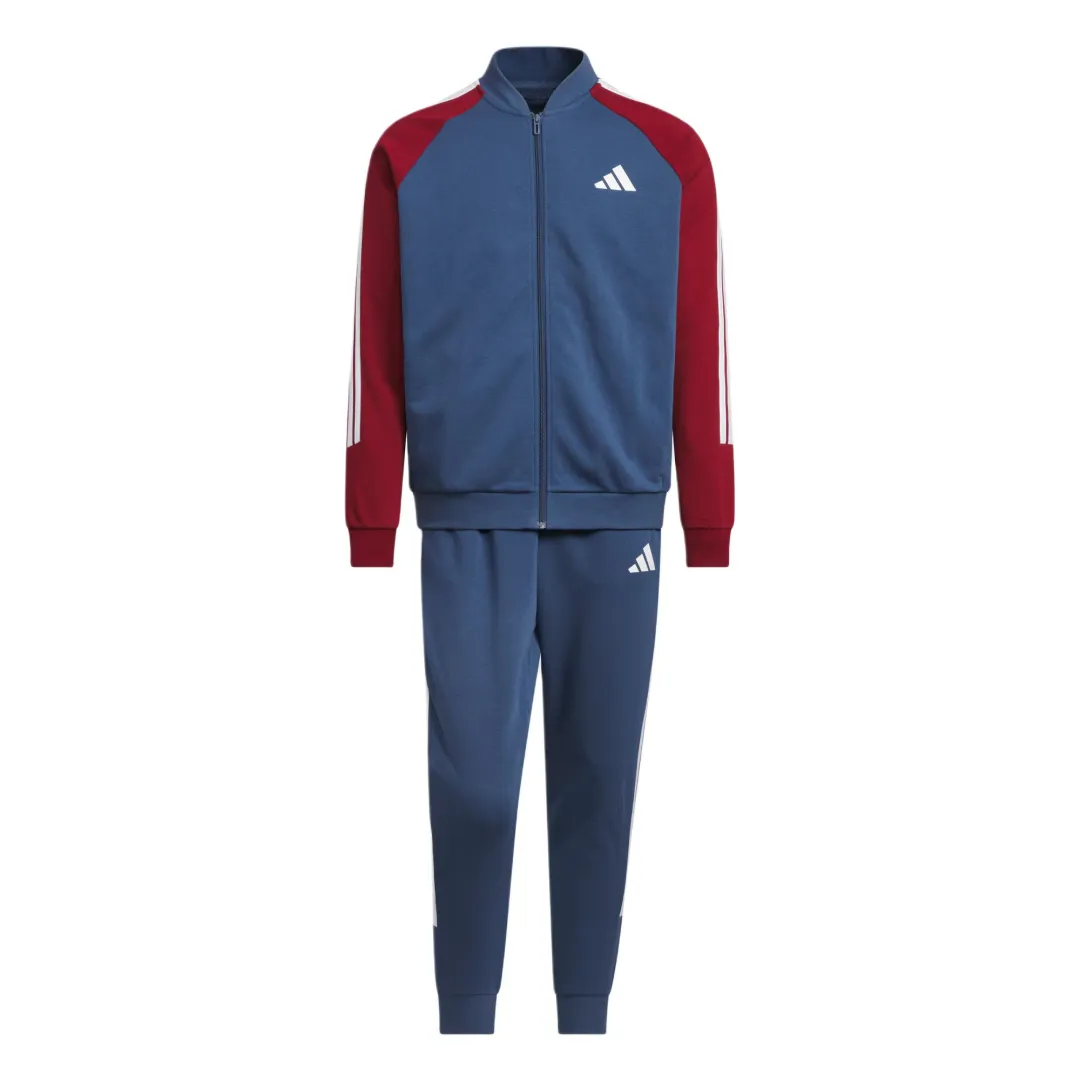 Adidas TRACKSUIT Casual Sportswear Unisex Uniform Blue/Red