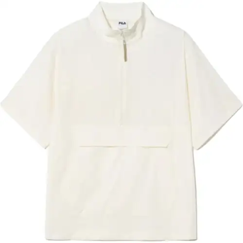 FILA Jackets & Coats Unisex Ecru