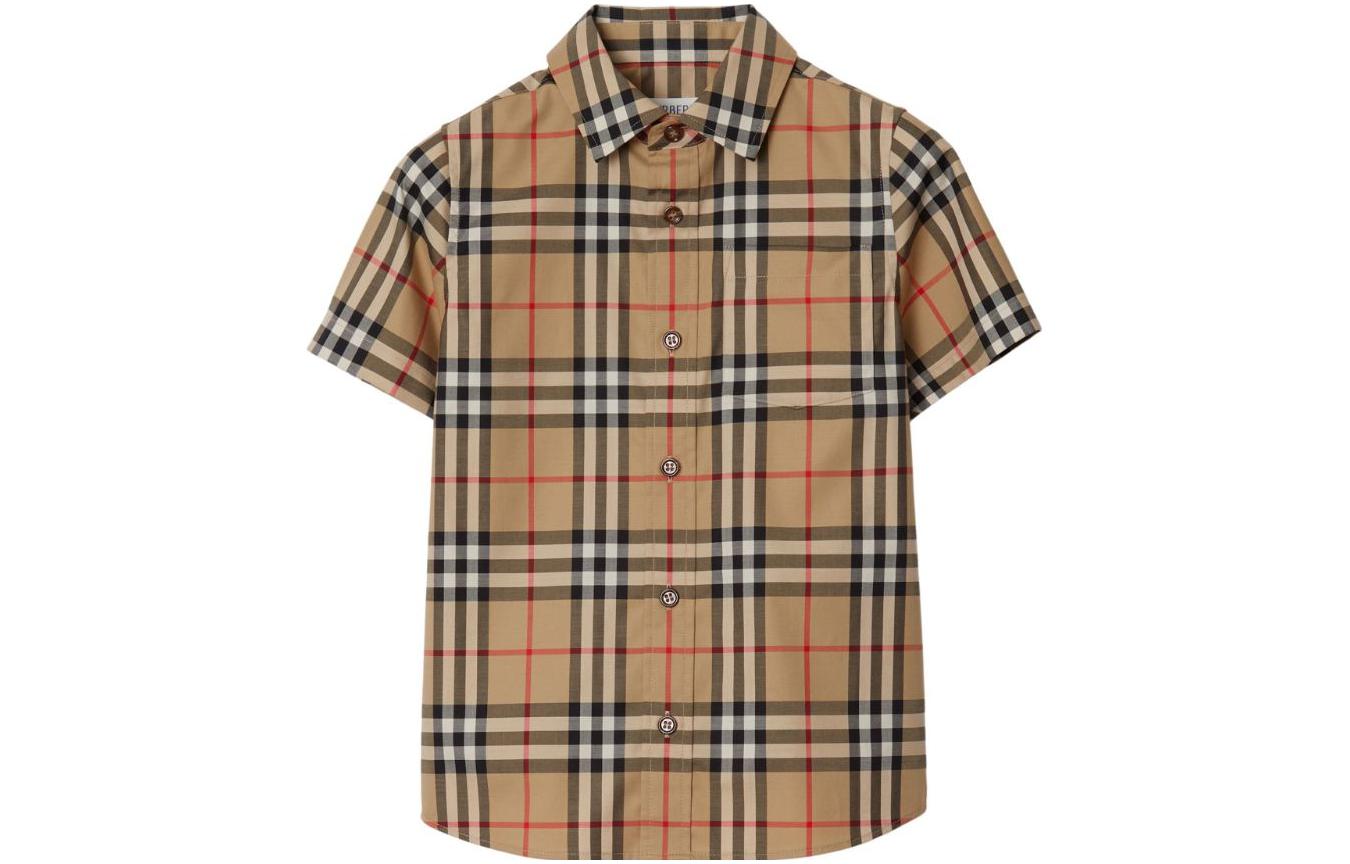 Рубашка Burberry FW23 (бежевая)