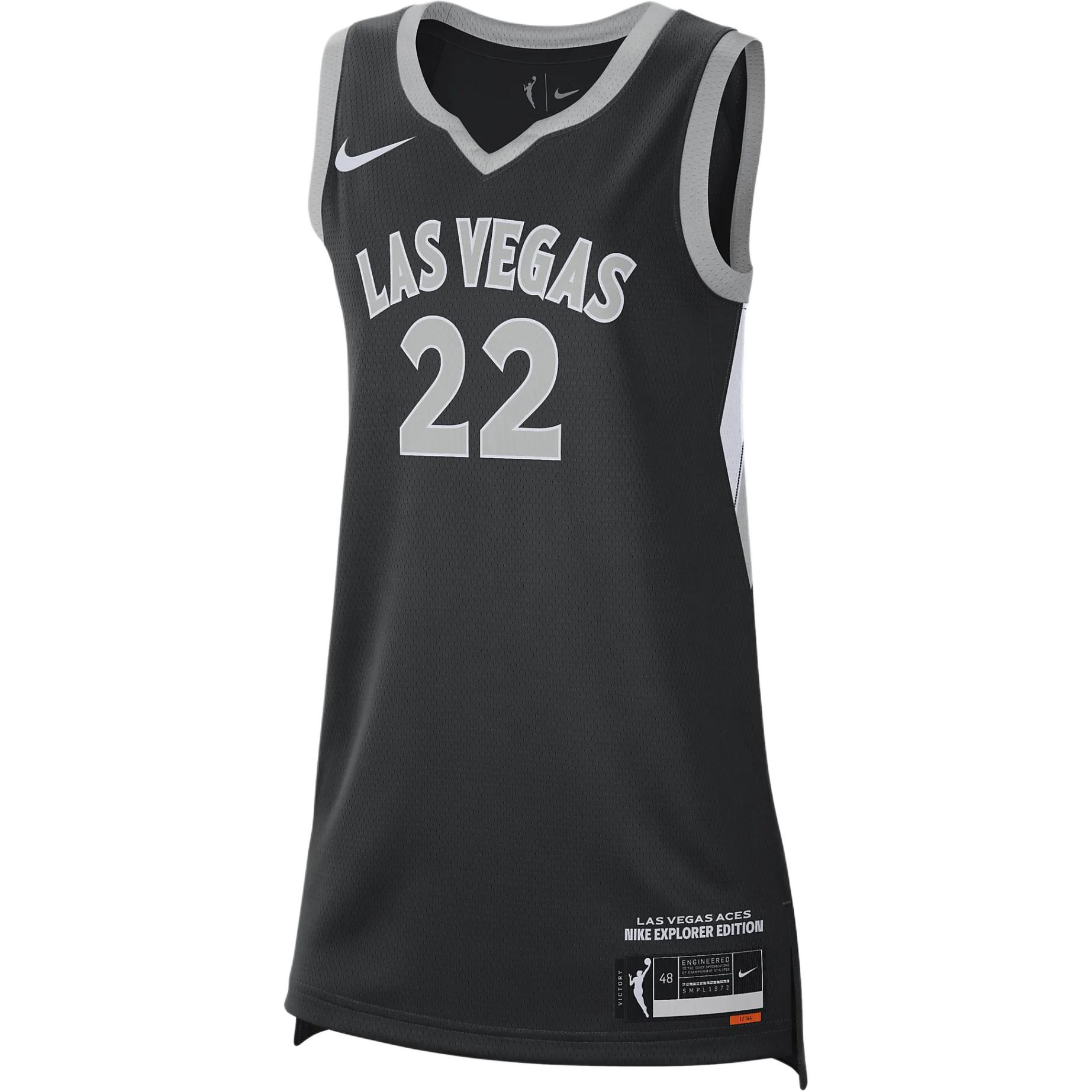 Nike A’ja Wilson Las Vegas Aces Nike Dri-FIT Wnba Victory Jersey