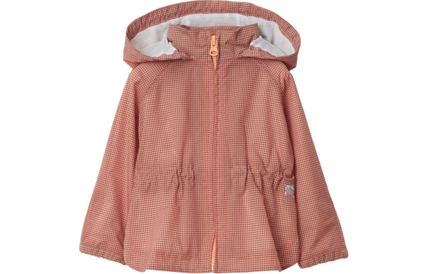 Детская куртка Burberry (бежевая в клетку)