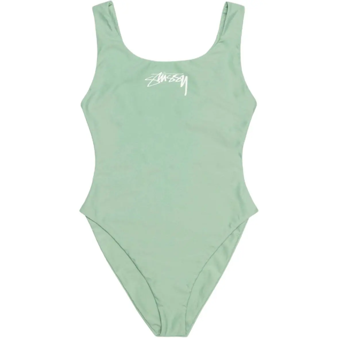 Stussy Surf Stock One Piece Swimsuit Sage