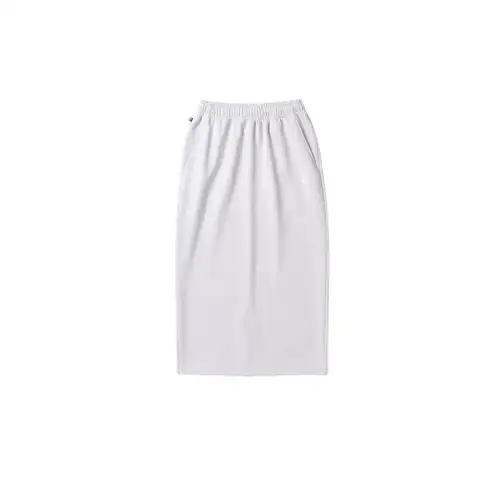 Converse TRACK STRAIGHT SKIRT LDS Casual Long Skirt Women's White