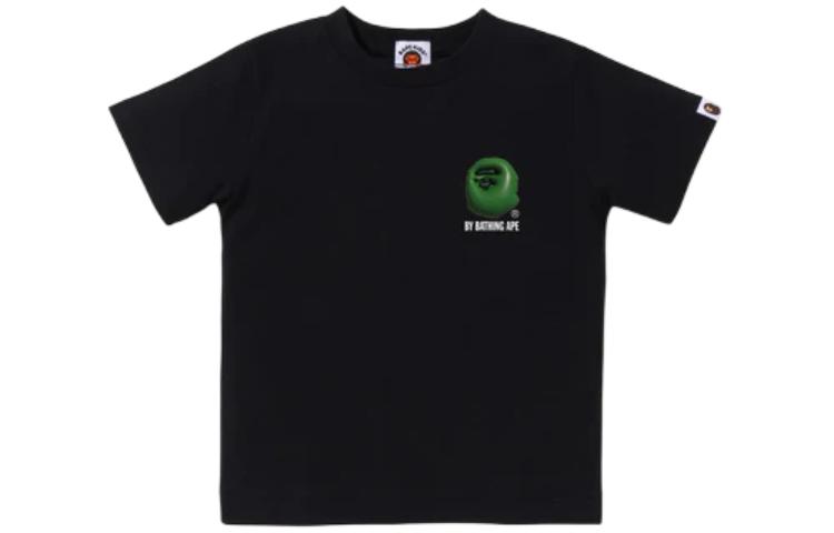 Детская футболка A BATHING APE с графическим принтом (белая)