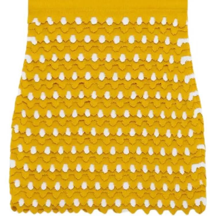 LOEWE Paula's Ibiza Casual Short Skirts Women's Yellow