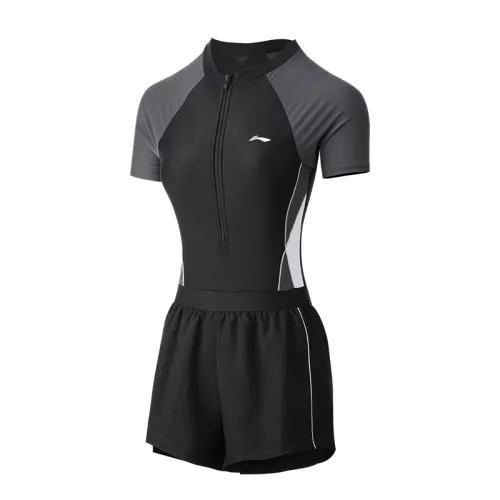 Li Ning One piece Swimsuit Women's Black