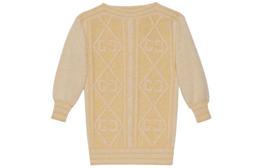 Детское платье Gucci GUCCI (бледно-желтый)