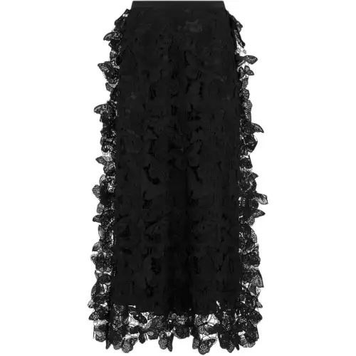 DIOR Casual Long Skirt Women's Black