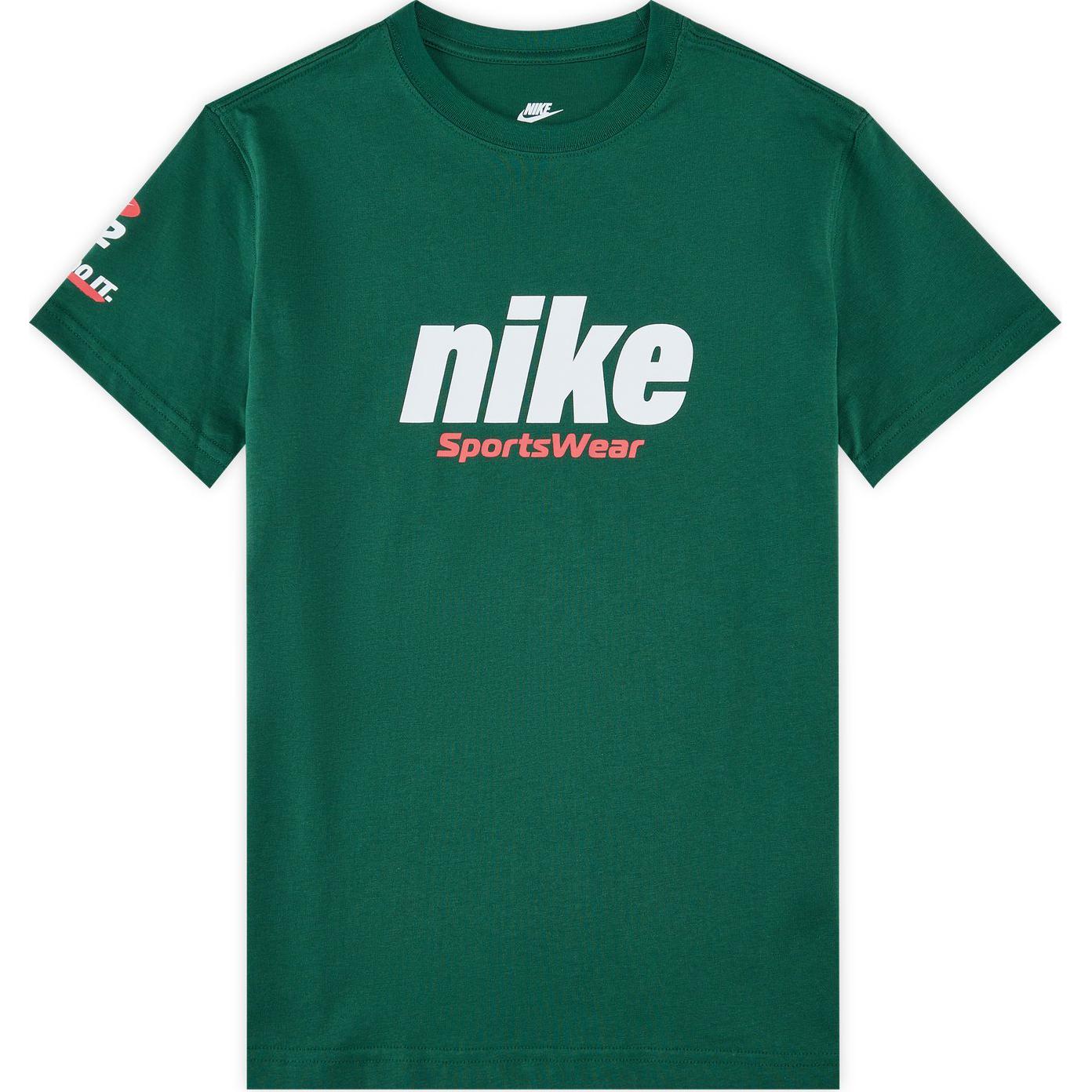 Детская футболка Nike Sportswear T-shirt (зеленая)