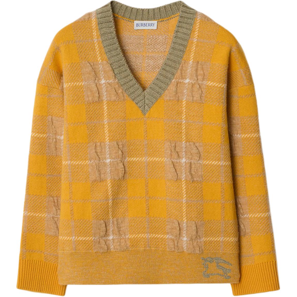 Мужской свитер Burberry (оранжевый)