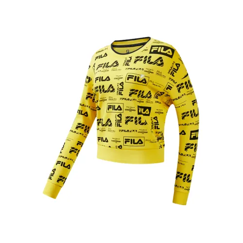 FILA AthleticsFitness Sweatshirt Women's Sunshine Yellow